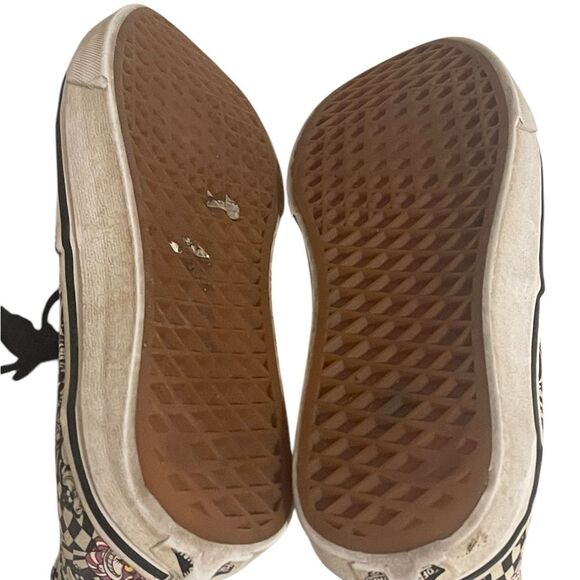 Disney Vans Alice in Wonderland Cheshire Cat Women’s Size 8 Sneakers Shoes Laces - Picture 15 of 15